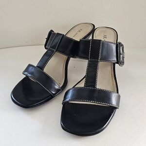 Black Anne Klein Sandals